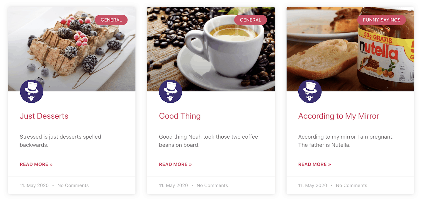 Elementor PRO Posts Widget Example