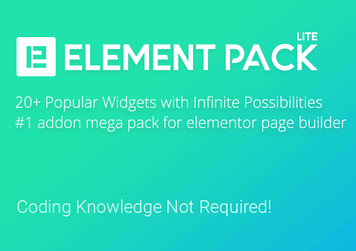 Element Pack Lite Elementor Addon